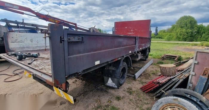 Mercedes-Benz 814 2000 m Bortinis