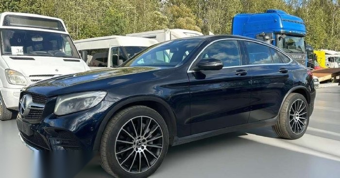 Mercedes-Benz GLC Coupe 220, 2.1 l., kupė (coupe) 2017 m.,