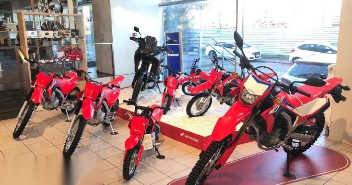 Honda CRF 50cc, krosiniai 2025 m.,