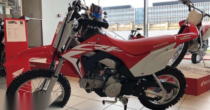 Honda CRF 110cc, krosiniai 2025 m.,