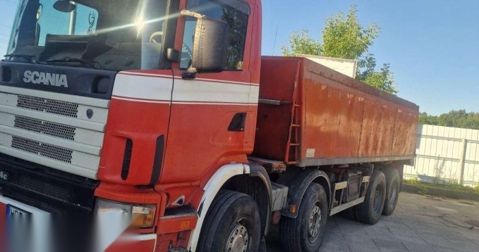Scania R 114 CB, savivarčiai 2000-03 m.,
