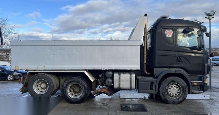 Scania R164GB, savivarčiai 2000-12 m.,