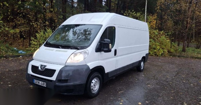 Peugeot Boxer, 2.2 l., krovininis mikroautobusas 2008-04 m.,