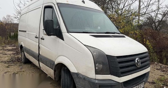 Volkswagen Crafter, 2.0 l., krovininis mikroautobusas 2014-06 m.,