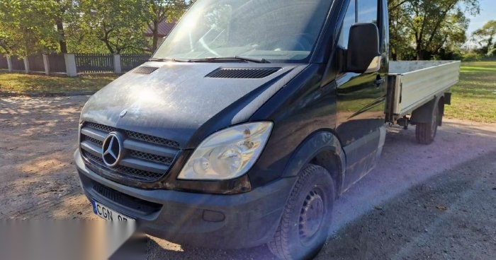 Mercedes-Benz Sprinter, 2.1 l., krovininis mikroautobusas 2007-02 m.,