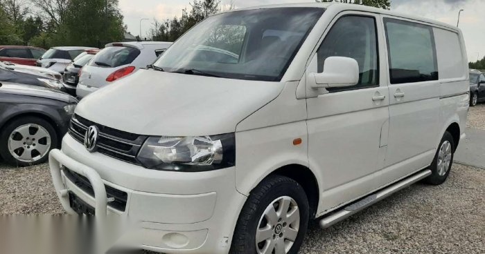 Volkswagen Transporter, 2.5 l., krovininis mikroautobusas 2005-12 m.,