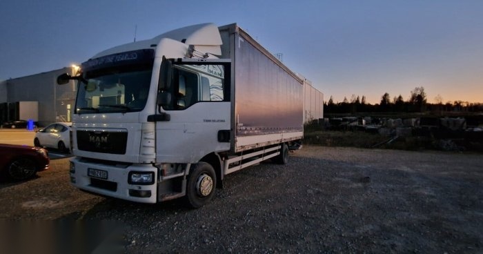 Mercedes-Benz 12.290 2009 m Bortinis su tentu