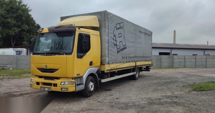 Renault Midllum 2003 m Bortinis su tentu
